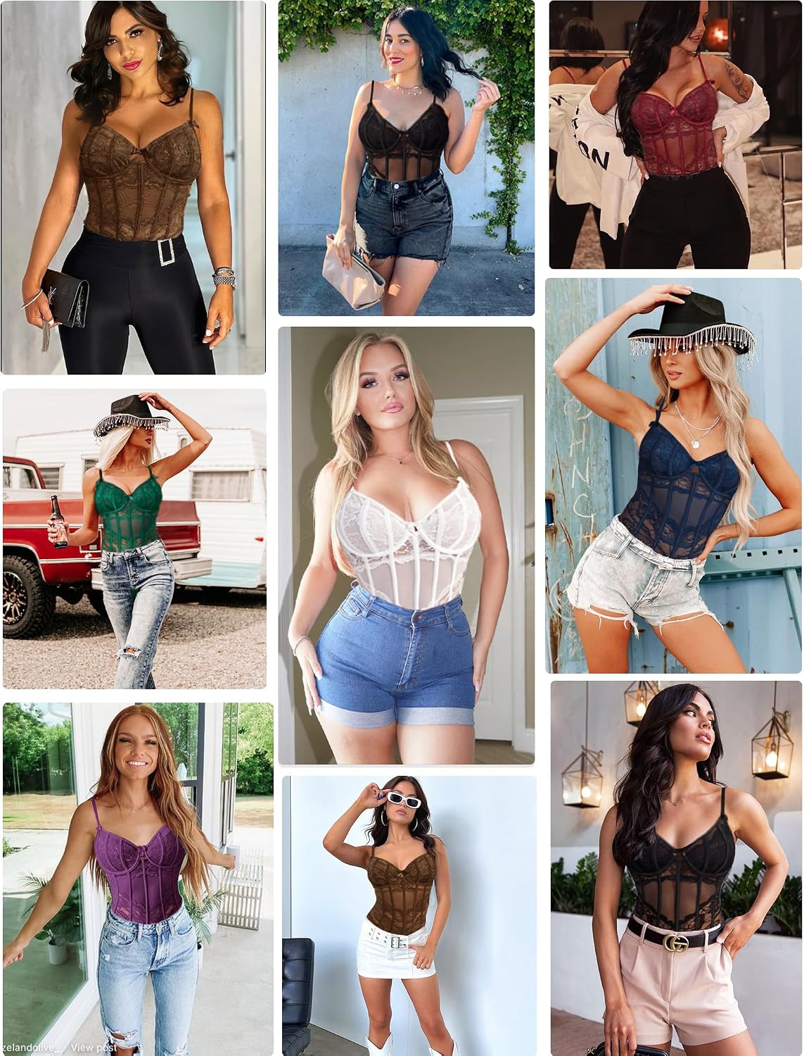 Avidlove Sexy Lace V-Neck Bodysuit — image 6