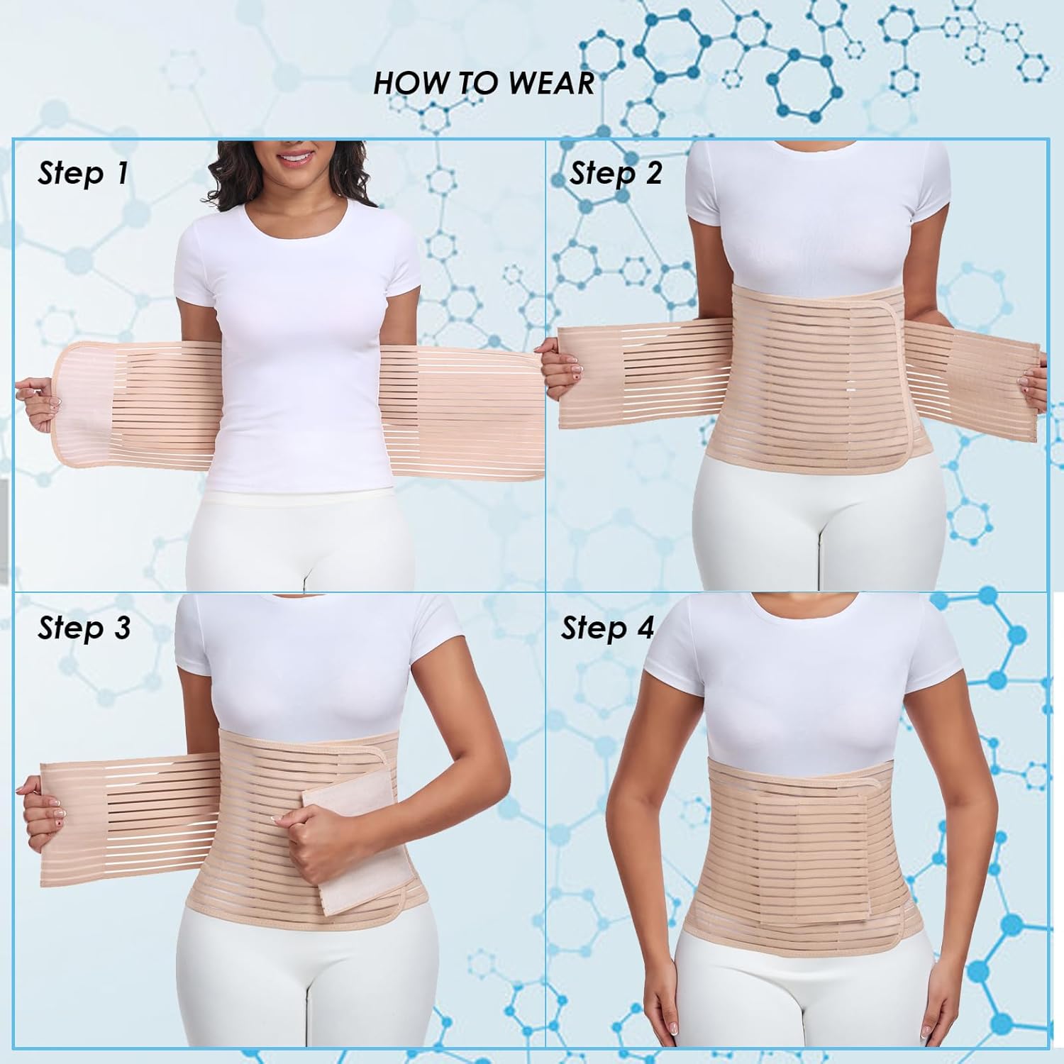 Gepoetry Postpartum Abdominal Binder for Recovery — image 7