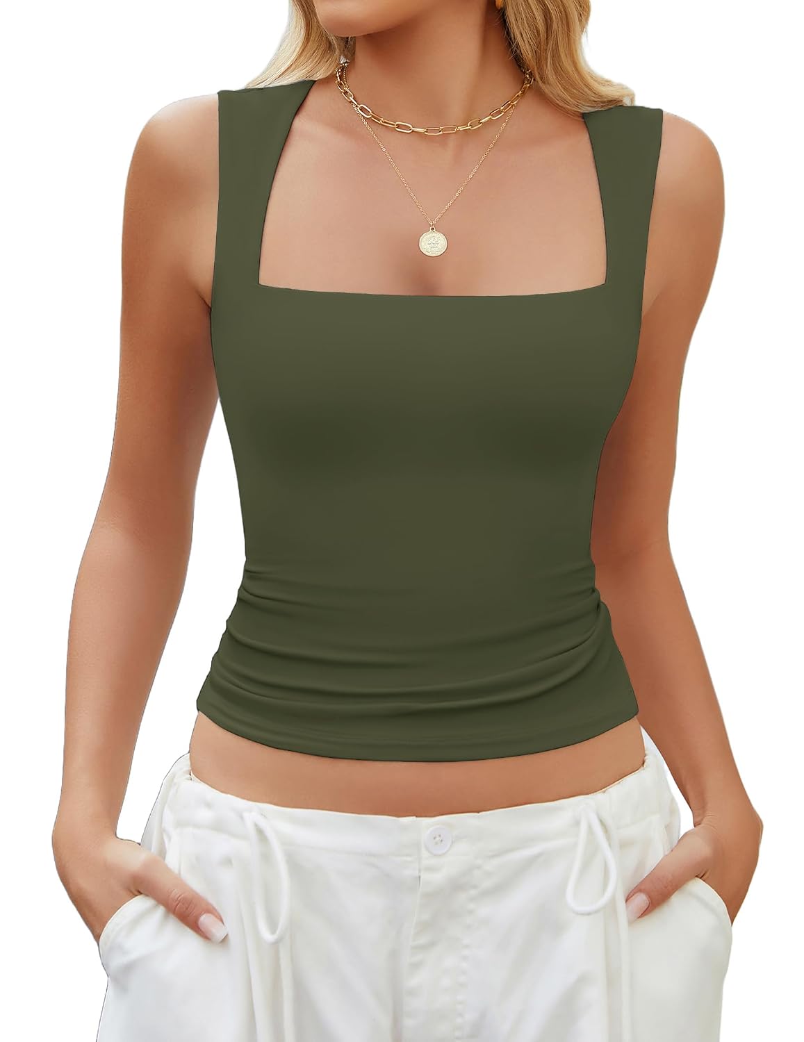 Avidlove Square Neck Tank Top for Women — image 12