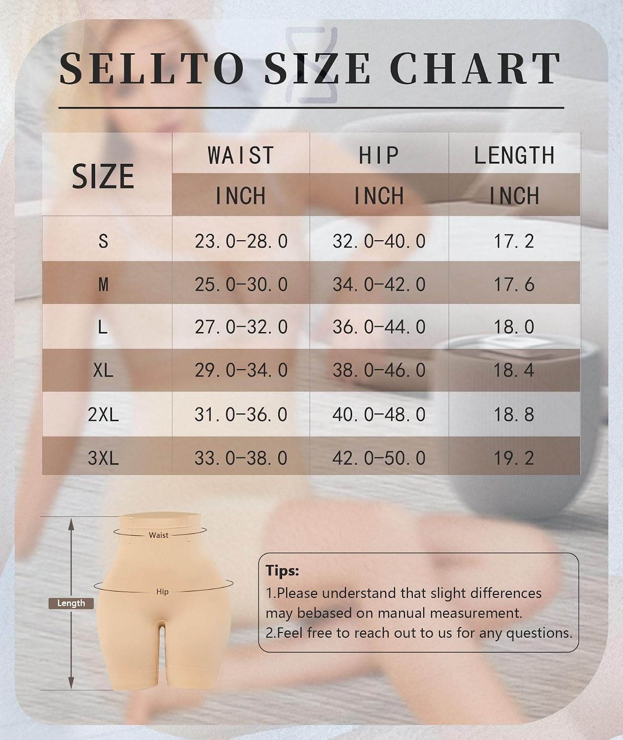 sellto High Waisted Tummy Control Shapewear Shorts — image 6