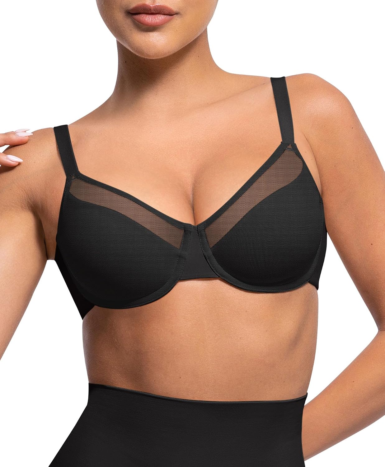Lover-Beauty Full Coverage Unlined Minimizer Bra — image 10