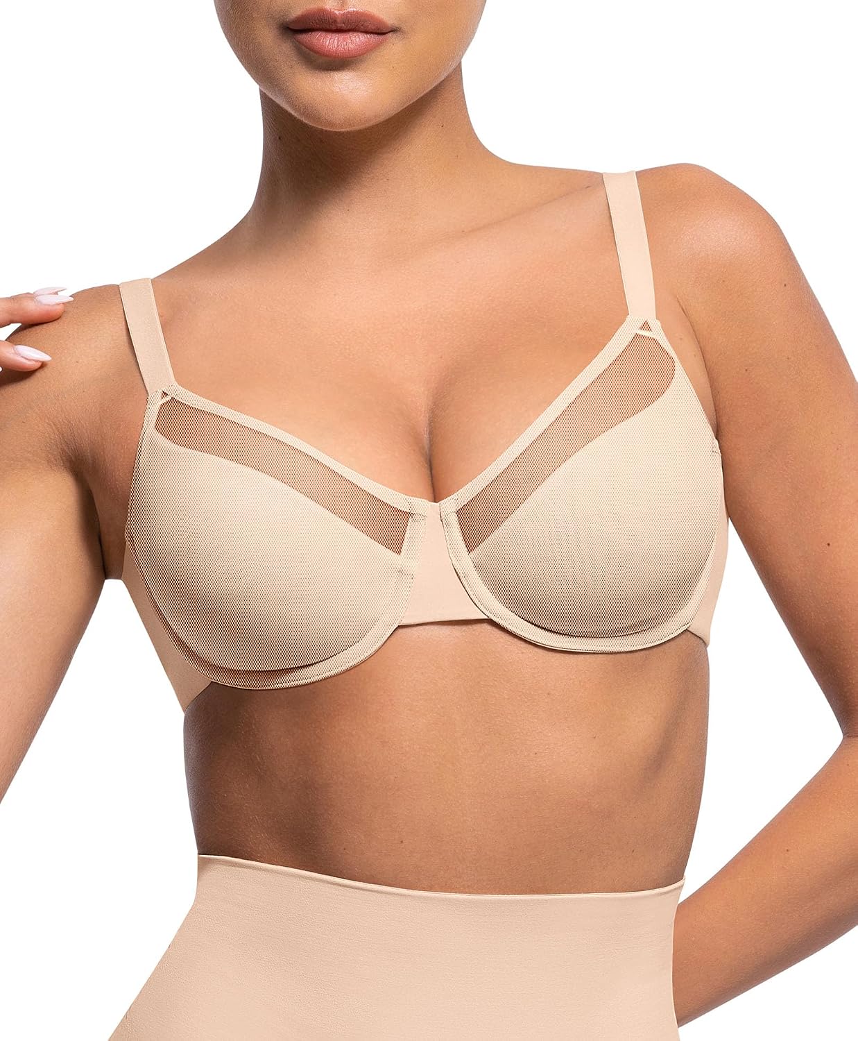 Lover-Beauty Full Coverage Minimizer Bra