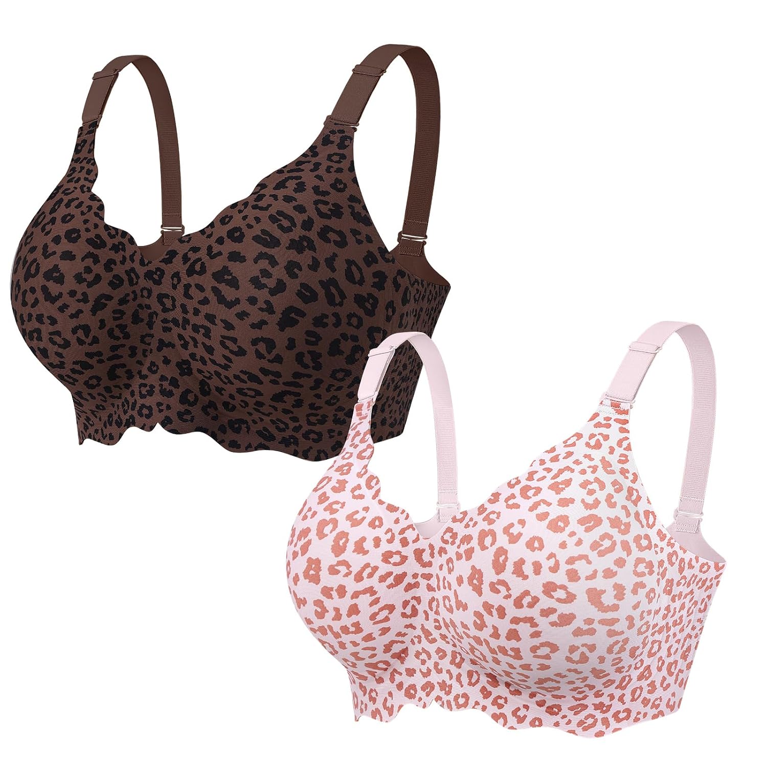 OEAK Women's Wireless Pushup Convertible Jelly Bra — image 7