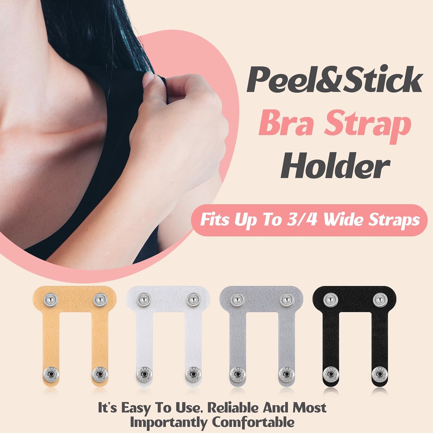Sintege Bra Strap Holders for Slipping Straps — image 4