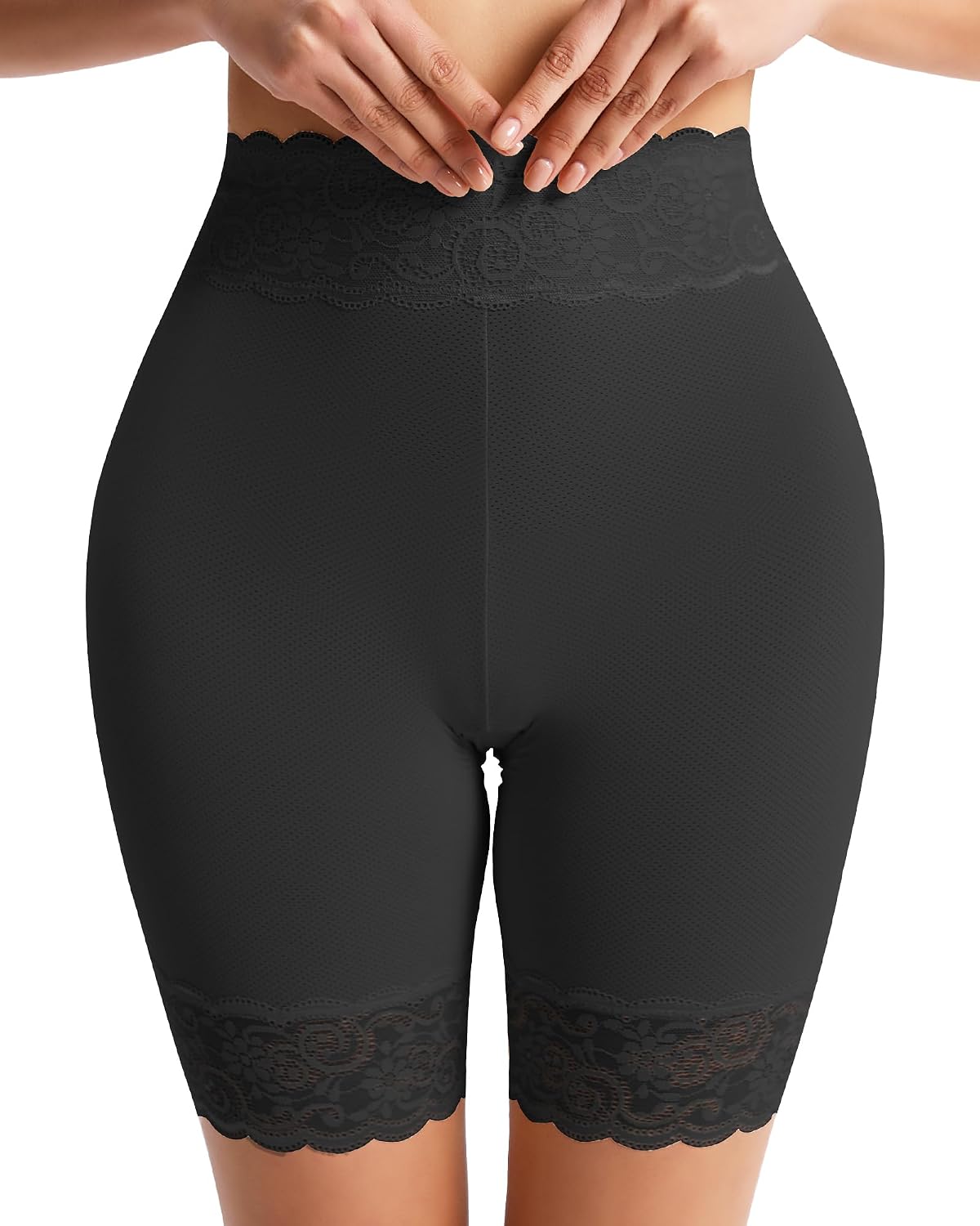 Blueinn Cooling Lace High Waist Slip Shorts