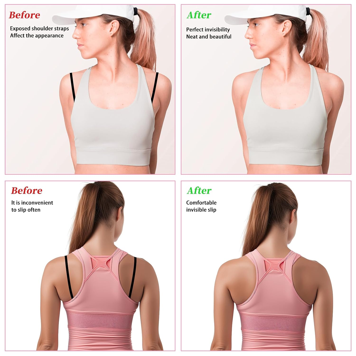 KALIONE Non-Slip Bra Strap Clips Holders — image 4