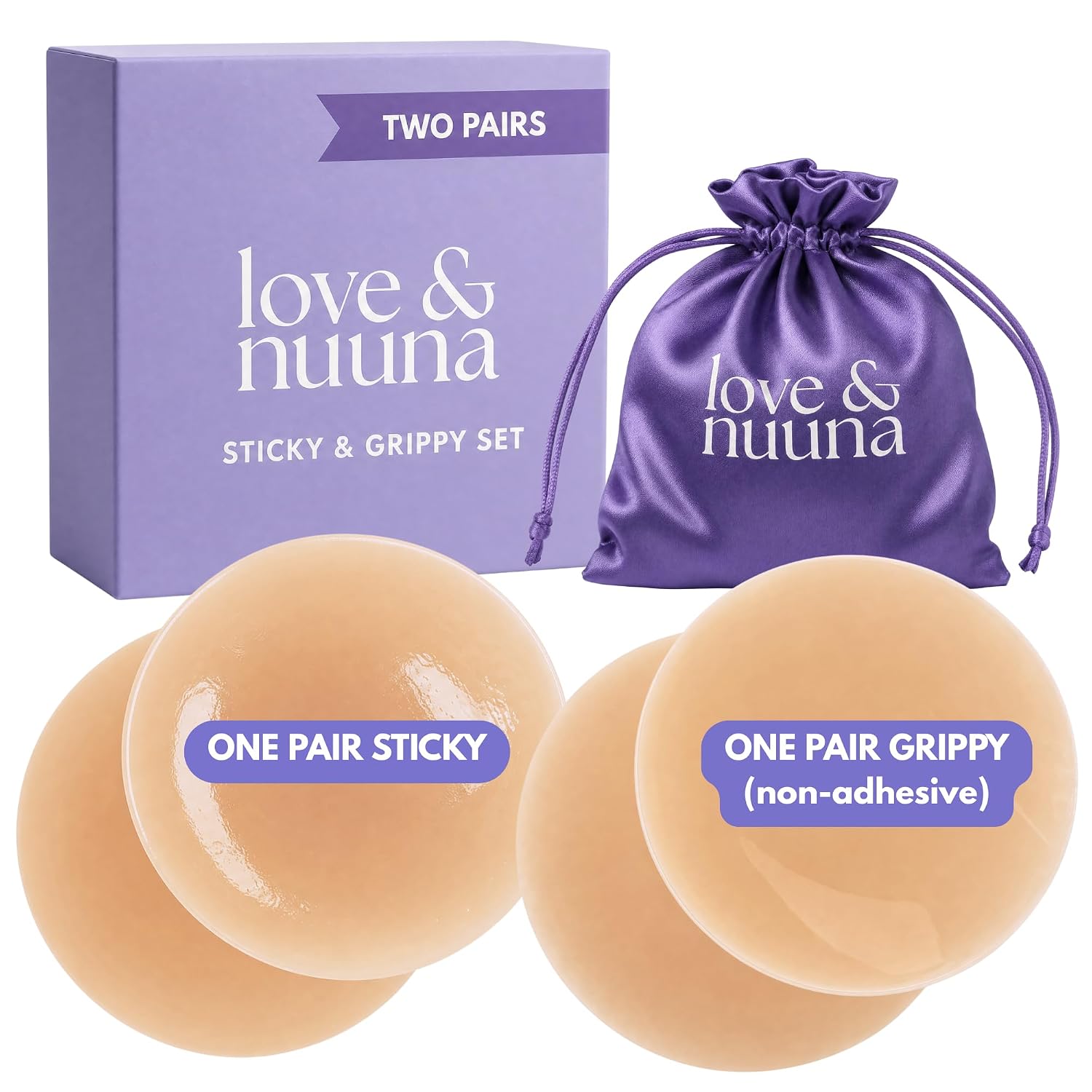love & nuuna Reusable Nipple Covers Pasties