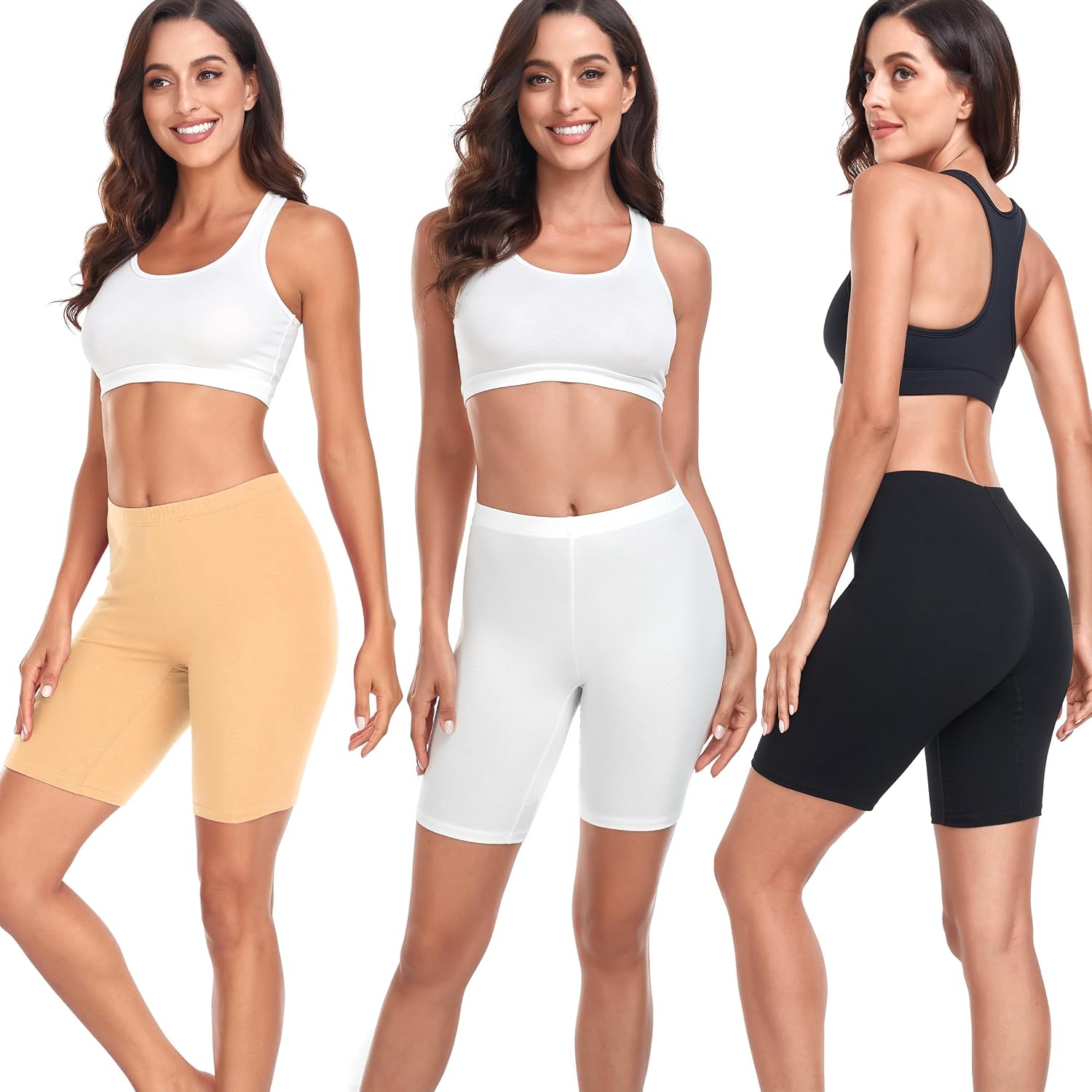 TUTUESTHER Cotton Slip Shorts for Women — image 2