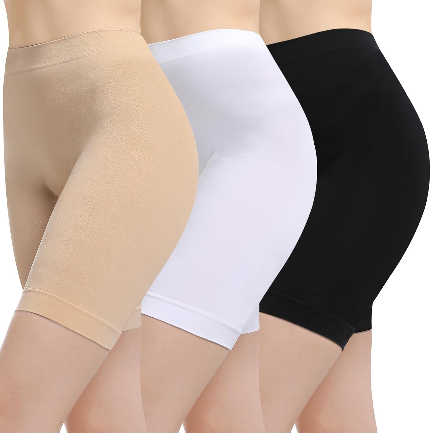 Geronmine High Waisted Seamless Slip Shorts