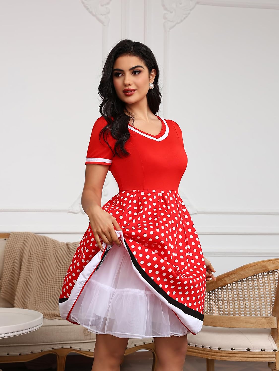 BABYONLINE Vintage Petticoat Tutu Slip Underskirt — image 5