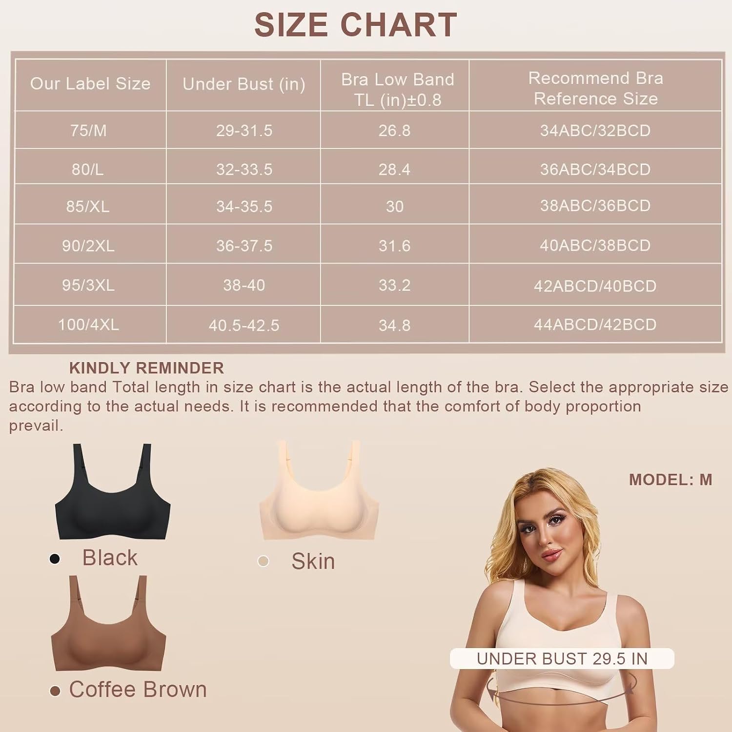 LIUCHXILI Seamless Mastectomy Bra Pocket Bra — image 6