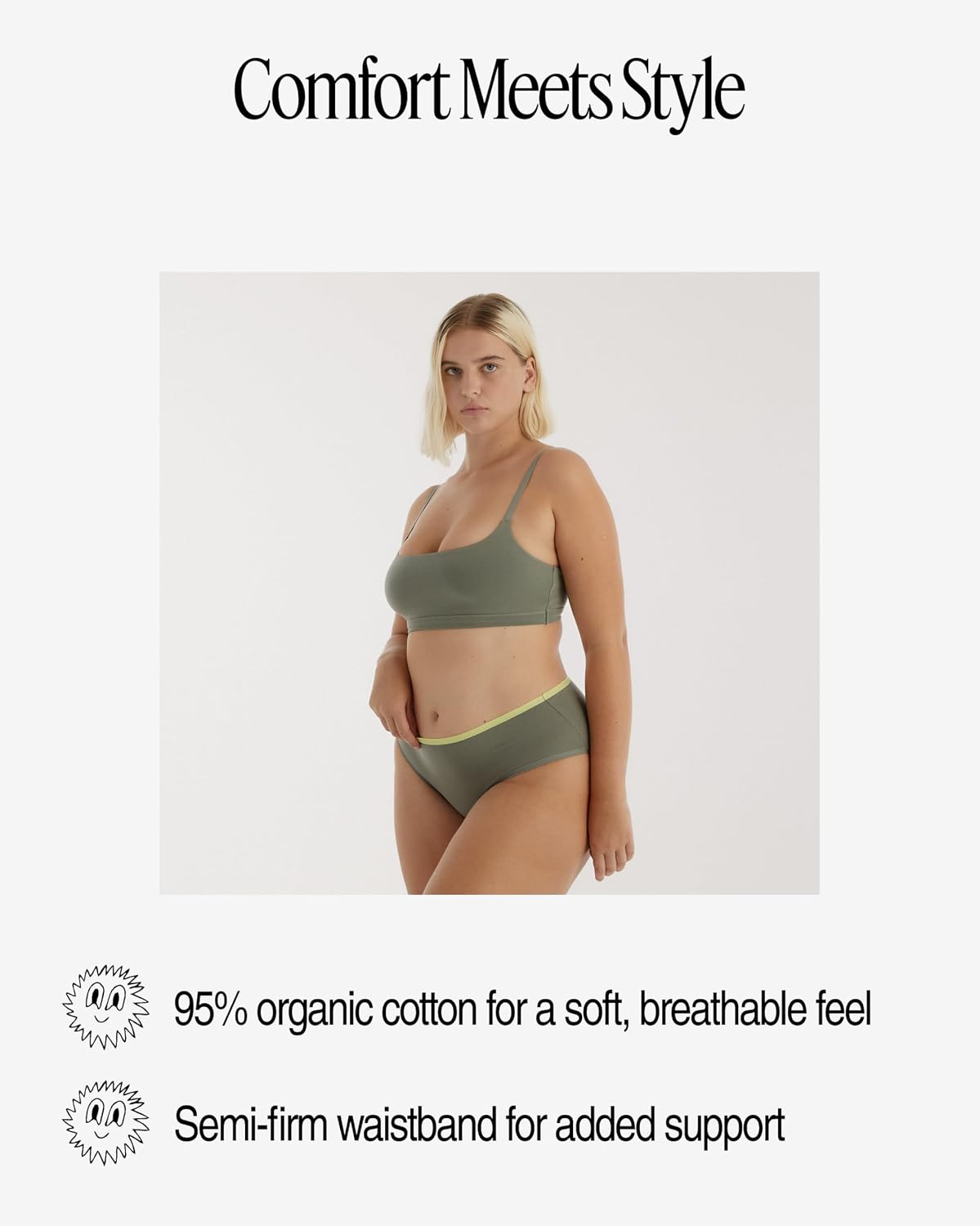 Organic Basics Core Brief Cotton Bikini — image 4