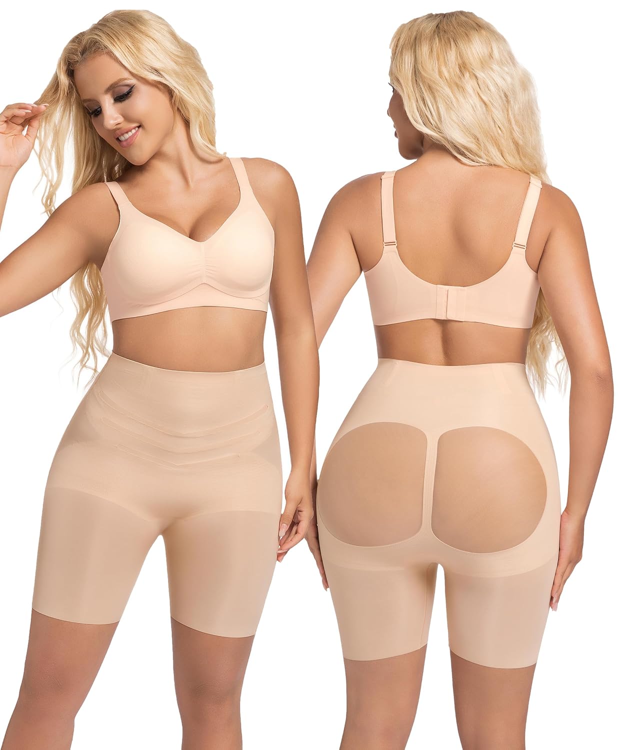 PRETTYWELL High Waisted Tummy Control Shorts — image 6