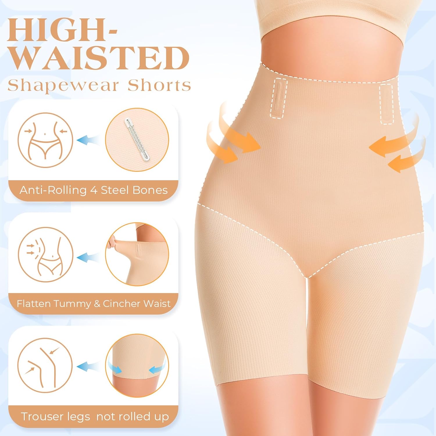 NaTen High Waist Tummy Control Butt Lifter Panties — image 3