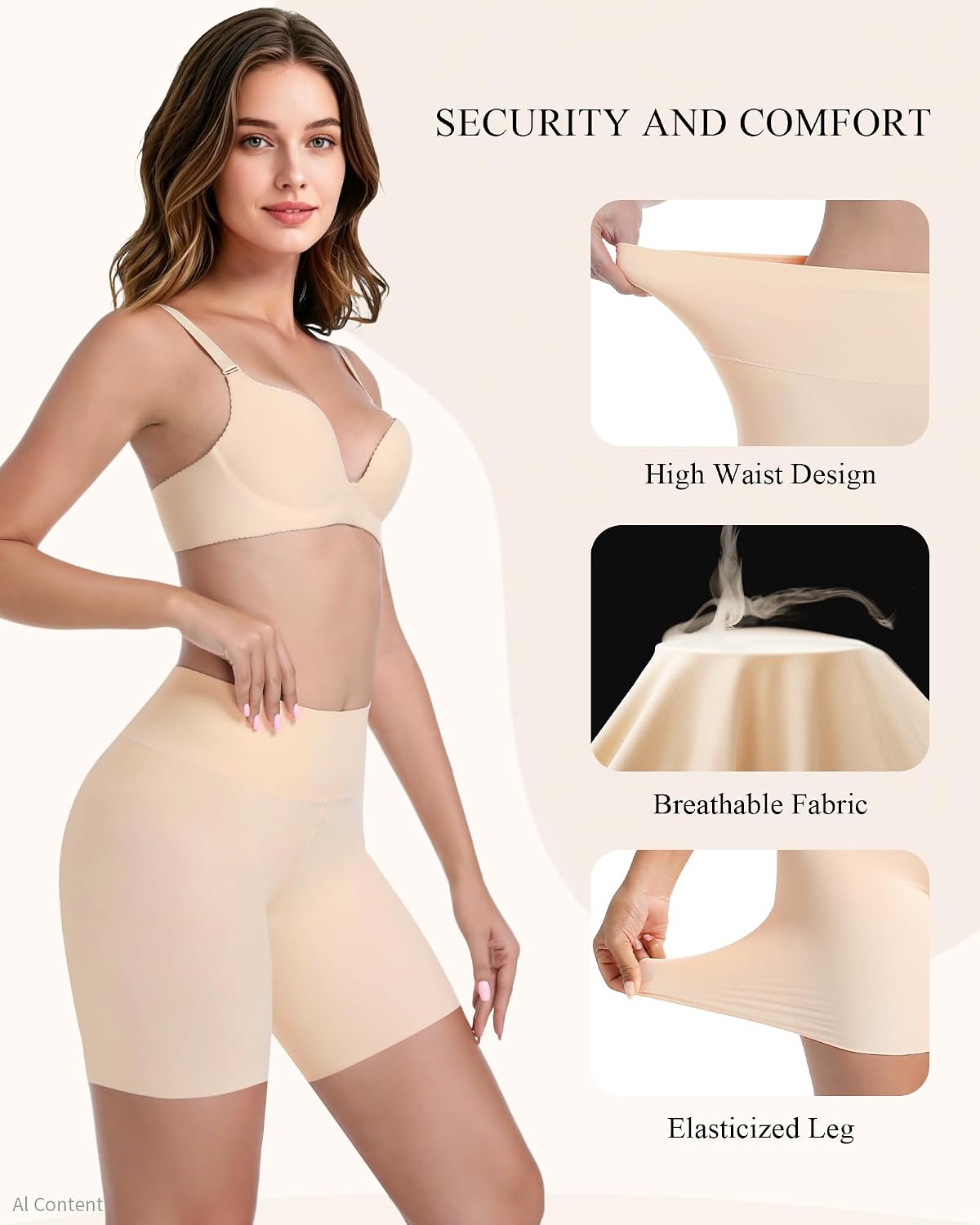 AugYew Cooling Seamless Anti Chafing Slip Shorts — image 3