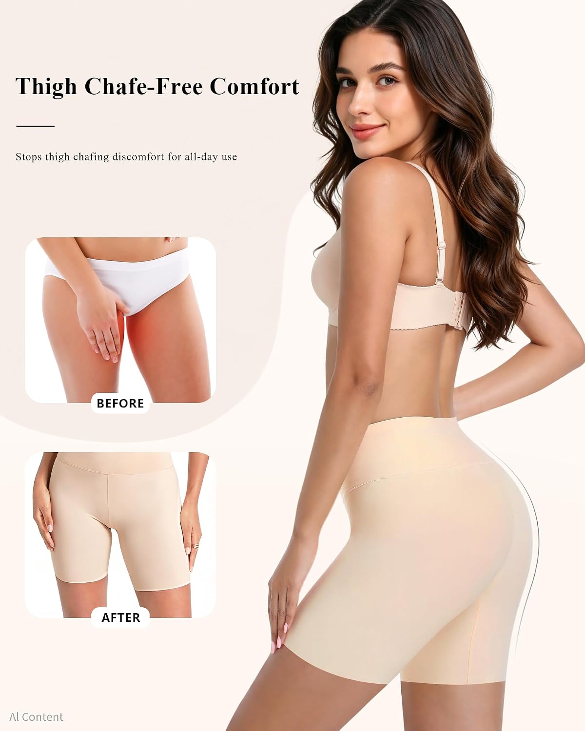 AugYew Cooling Seamless Anti Chafing Slip Shorts — image 4
