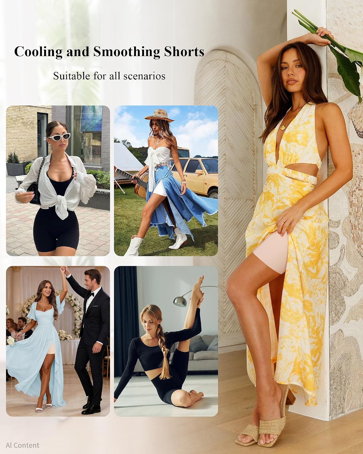 AugYew Cooling Seamless Anti Chafing Slip Shorts — image 6