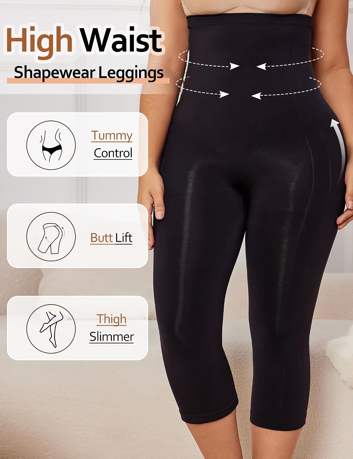 BampooPanPa High Waisted Butt Lifting Shapewear — image 4