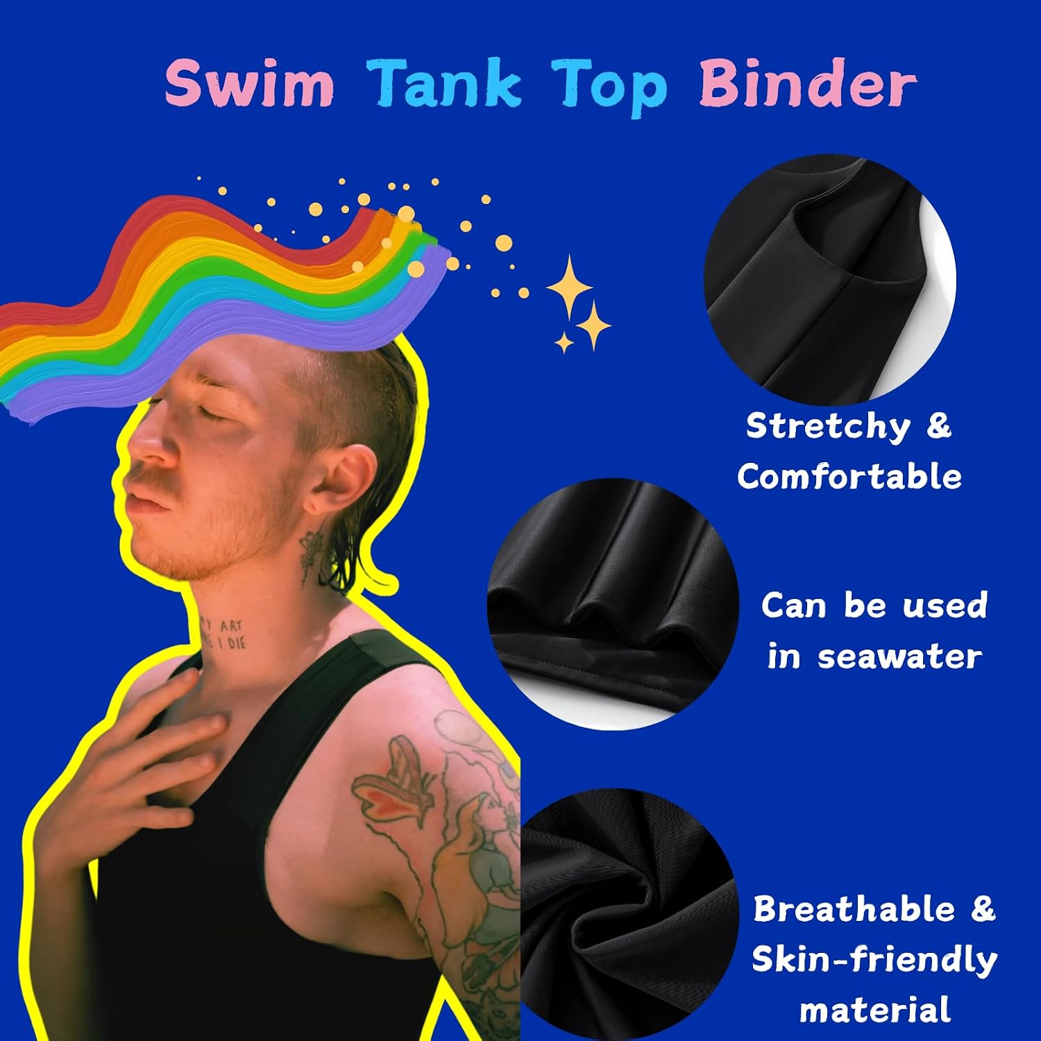 Wonababi Ultimate Swim Binder for FTM — image 2