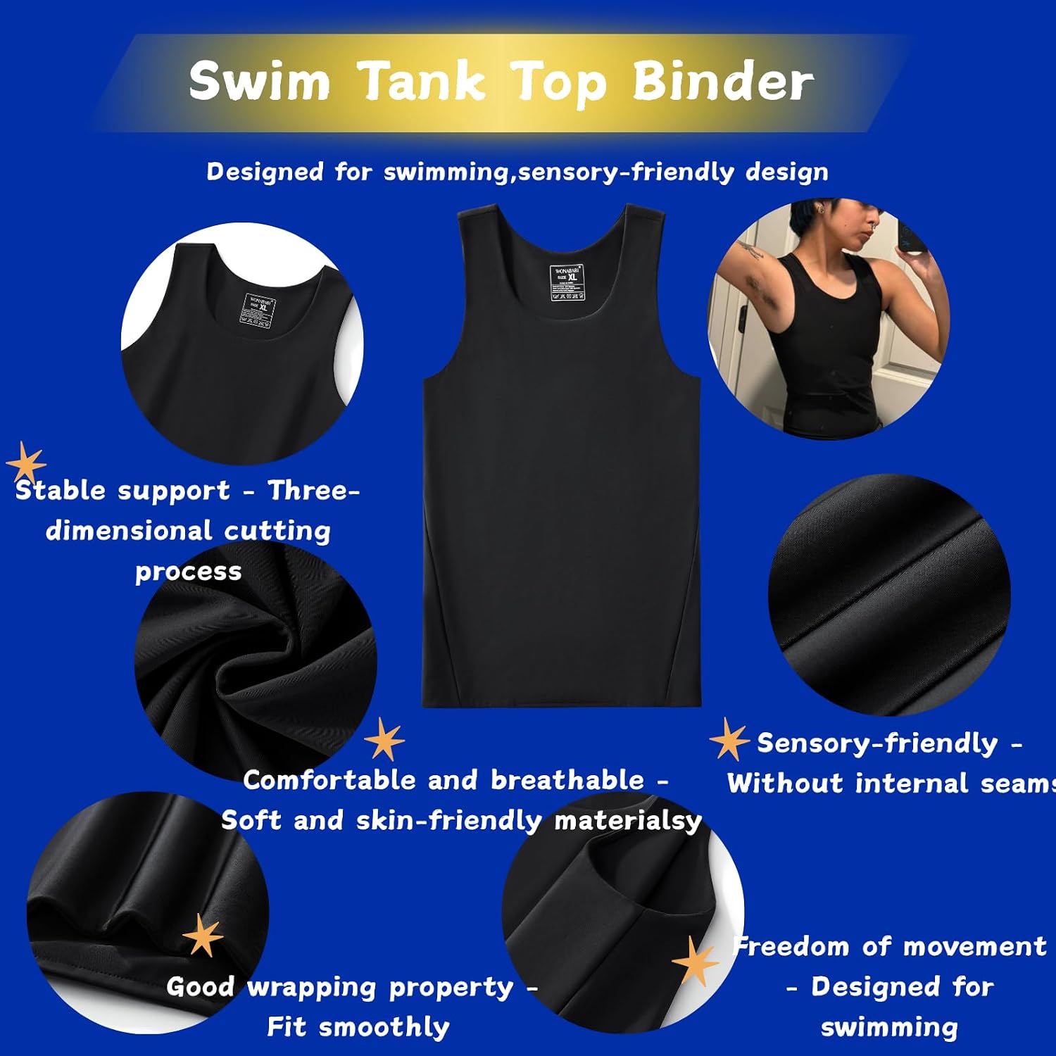 Wonababi Ultimate Swim Binder for FTM — image 3