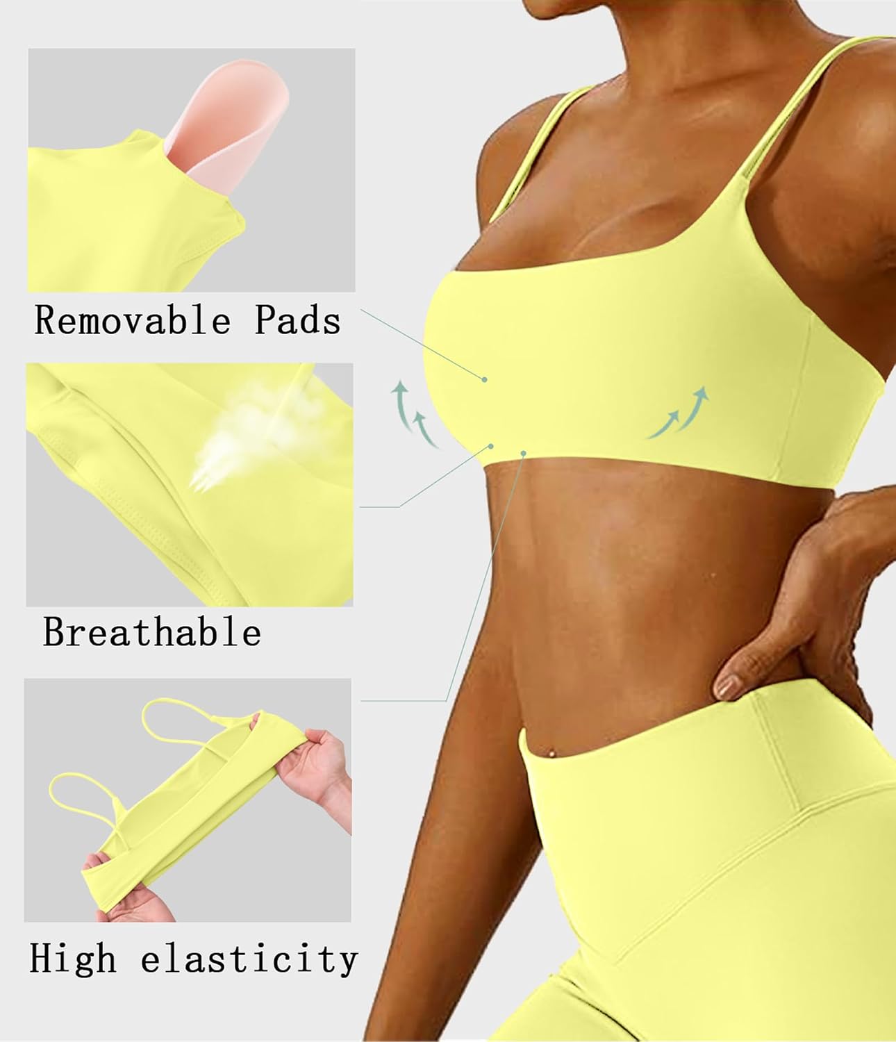 Comper Women's Wirefree Sports Bralette — image 5