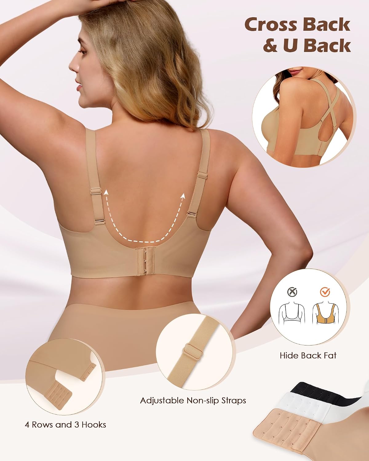 As Fairy Wireless Full Coverage Seamless Comfort Bra — image 4