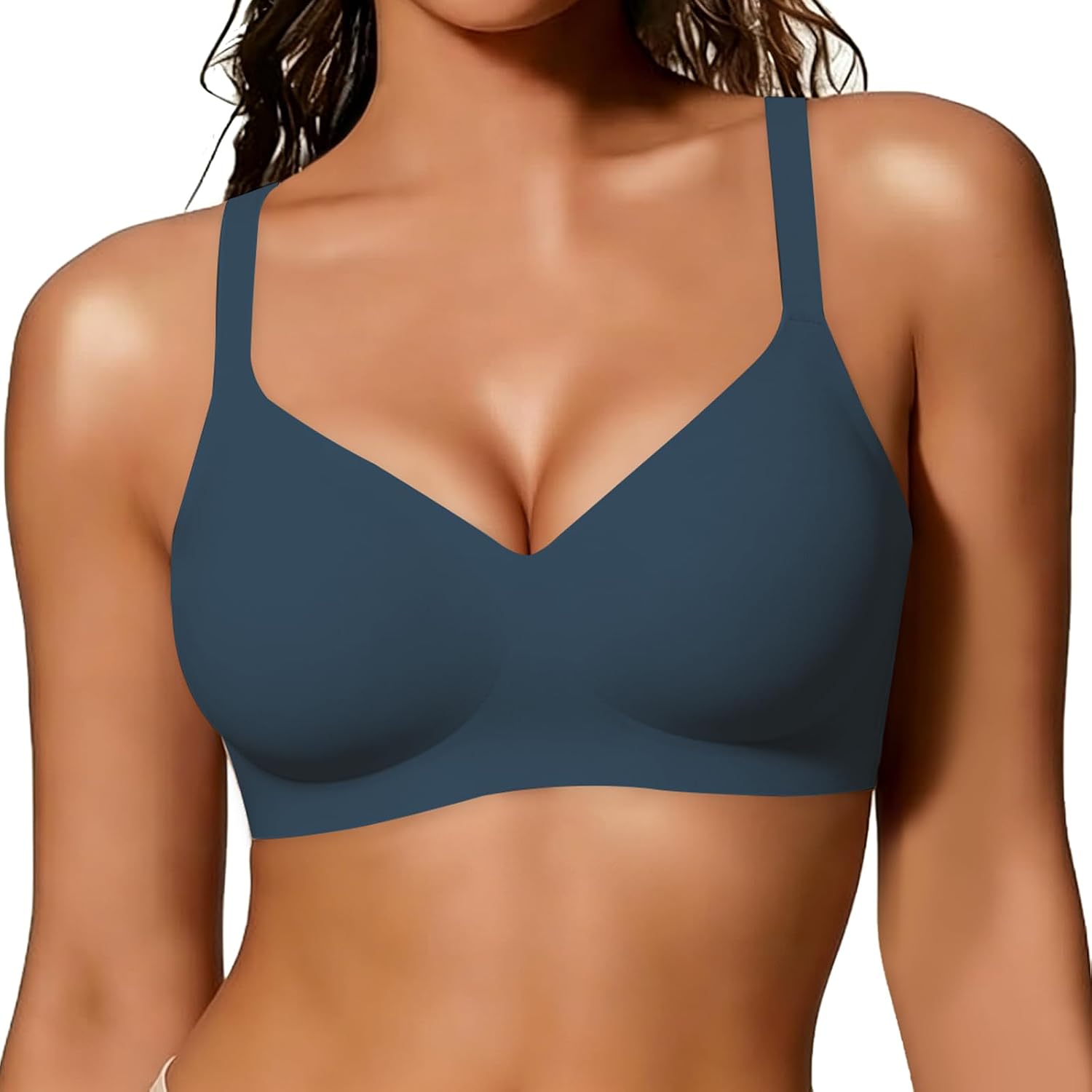 As Fairy Women's Wireless Seamless Full Coverage T-Shirt Bra — image 11