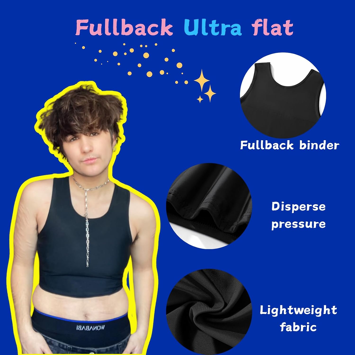Wonababi Ultra Flat Chest Binder for FTM — image 2