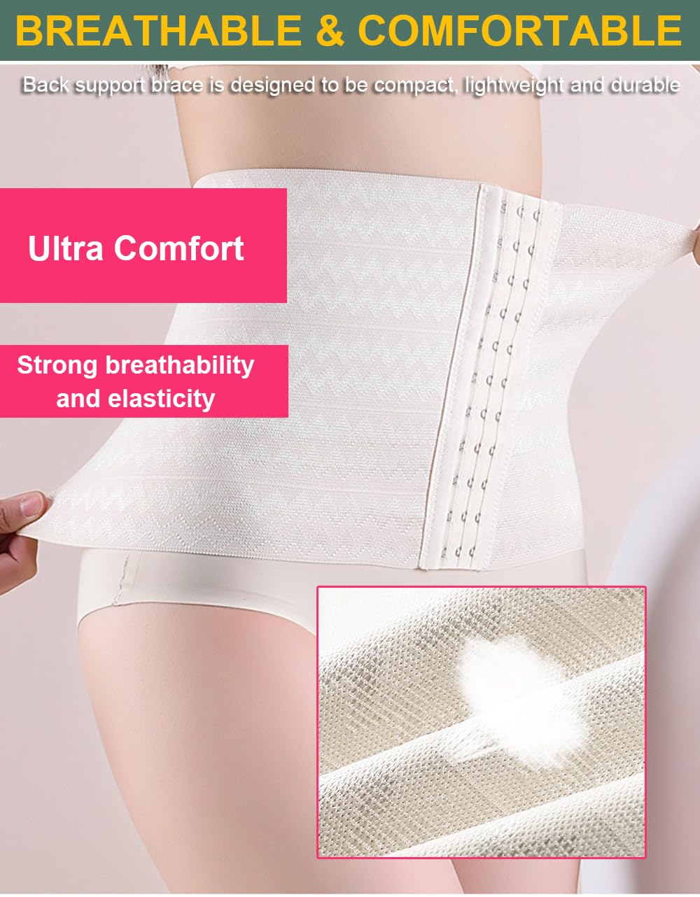 SUJAYU Waist Trainer for Women Tummy Control — image 3