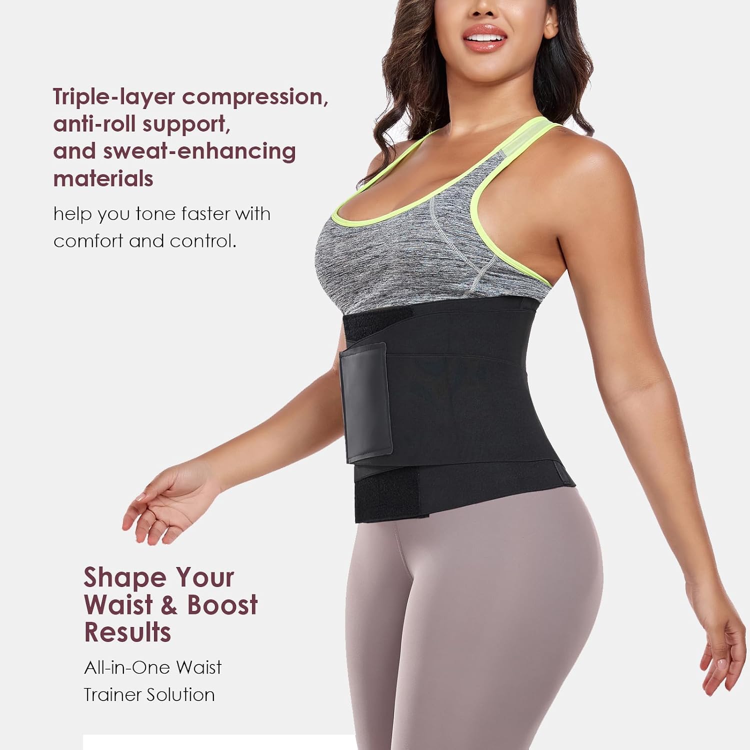 QEESMEI Waist Trainer Cincher for Women — image 3