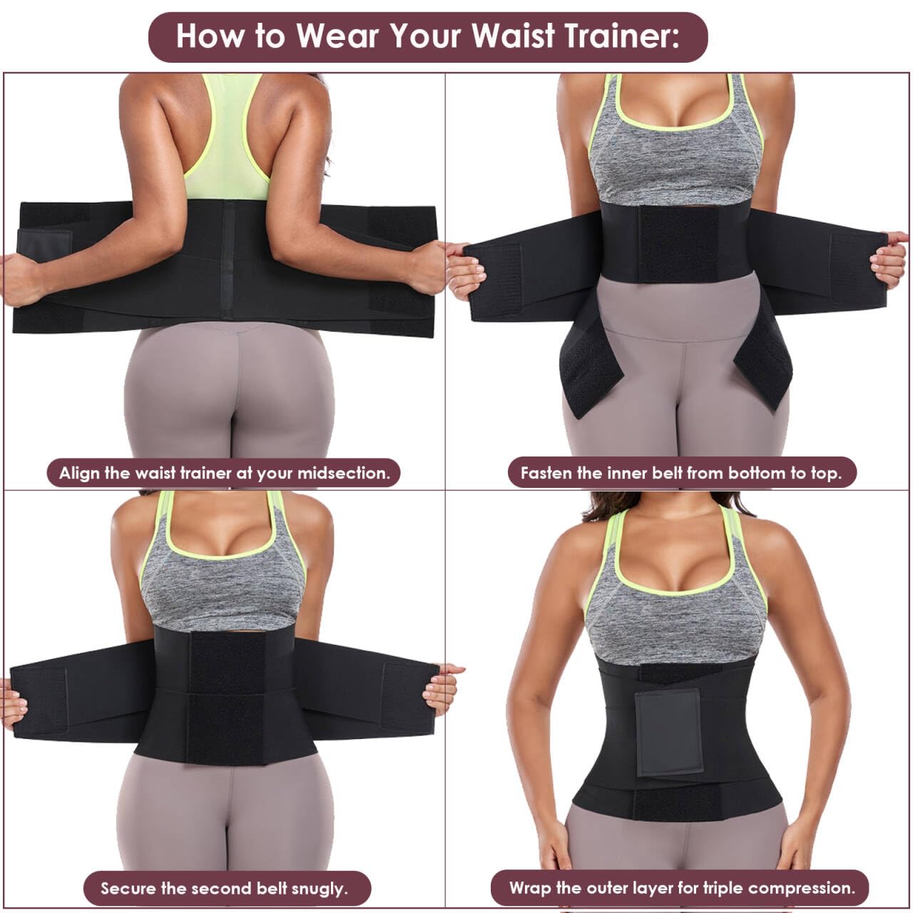 QEESMEI Waist Trainer Cincher for Women — image 7