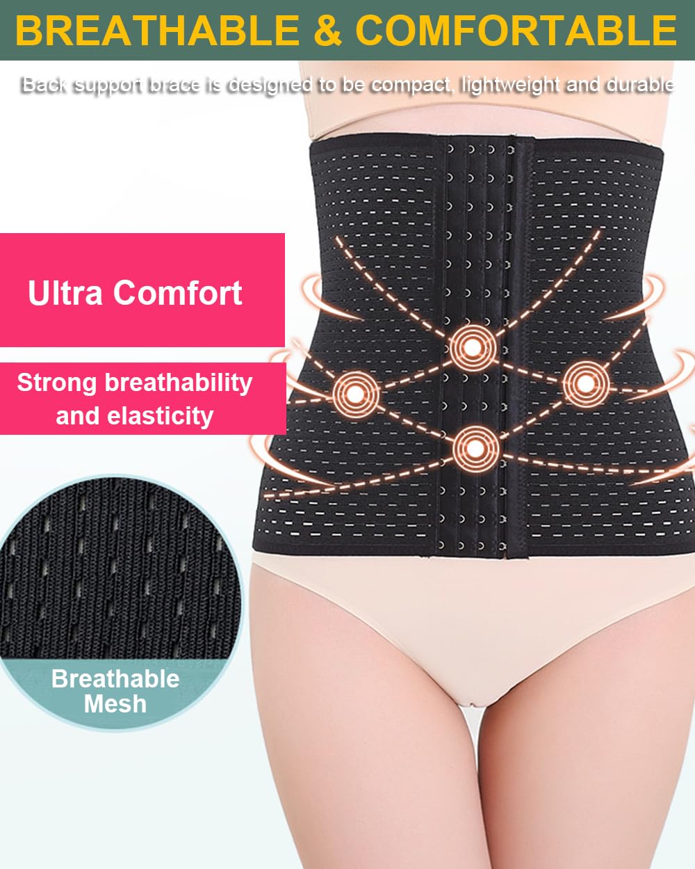 SUJAYU Lower Belly Waist Trainer Shapewear — image 2