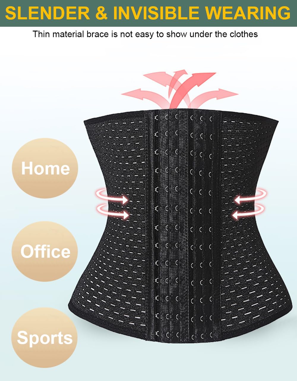 SUJAYU Lower Belly Waist Trainer Shapewear — image 4