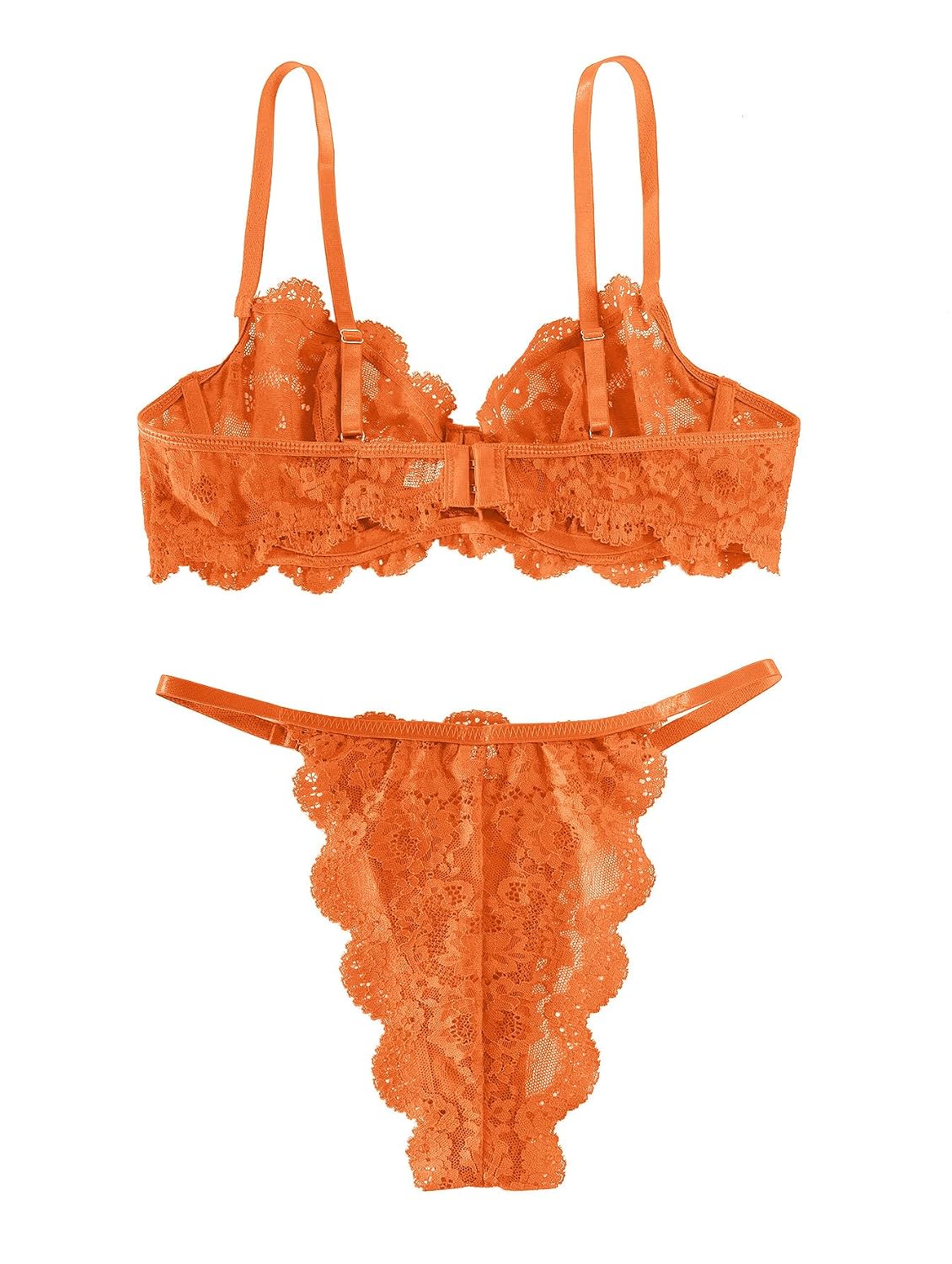 Lilosy Sheer Lace Push Up Lingerie Set — image 5