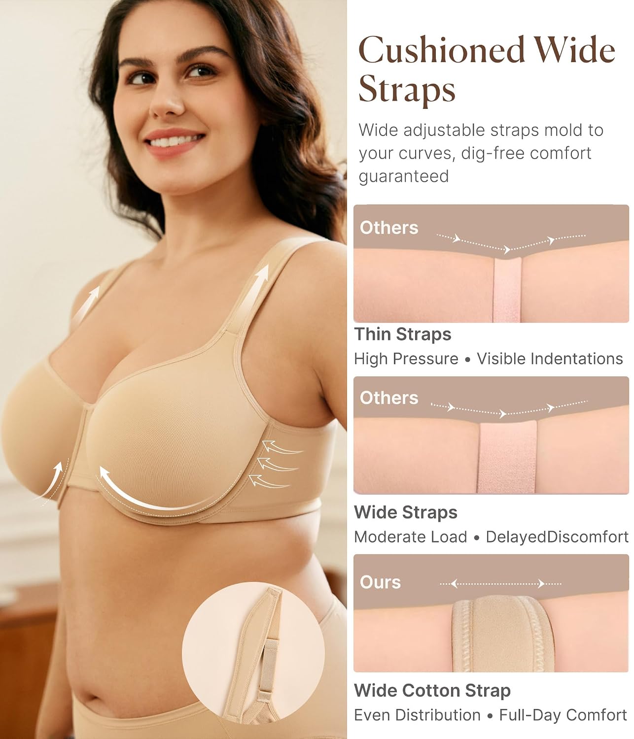 BRABIC Full Coverage Minimizer Bra — image 4
