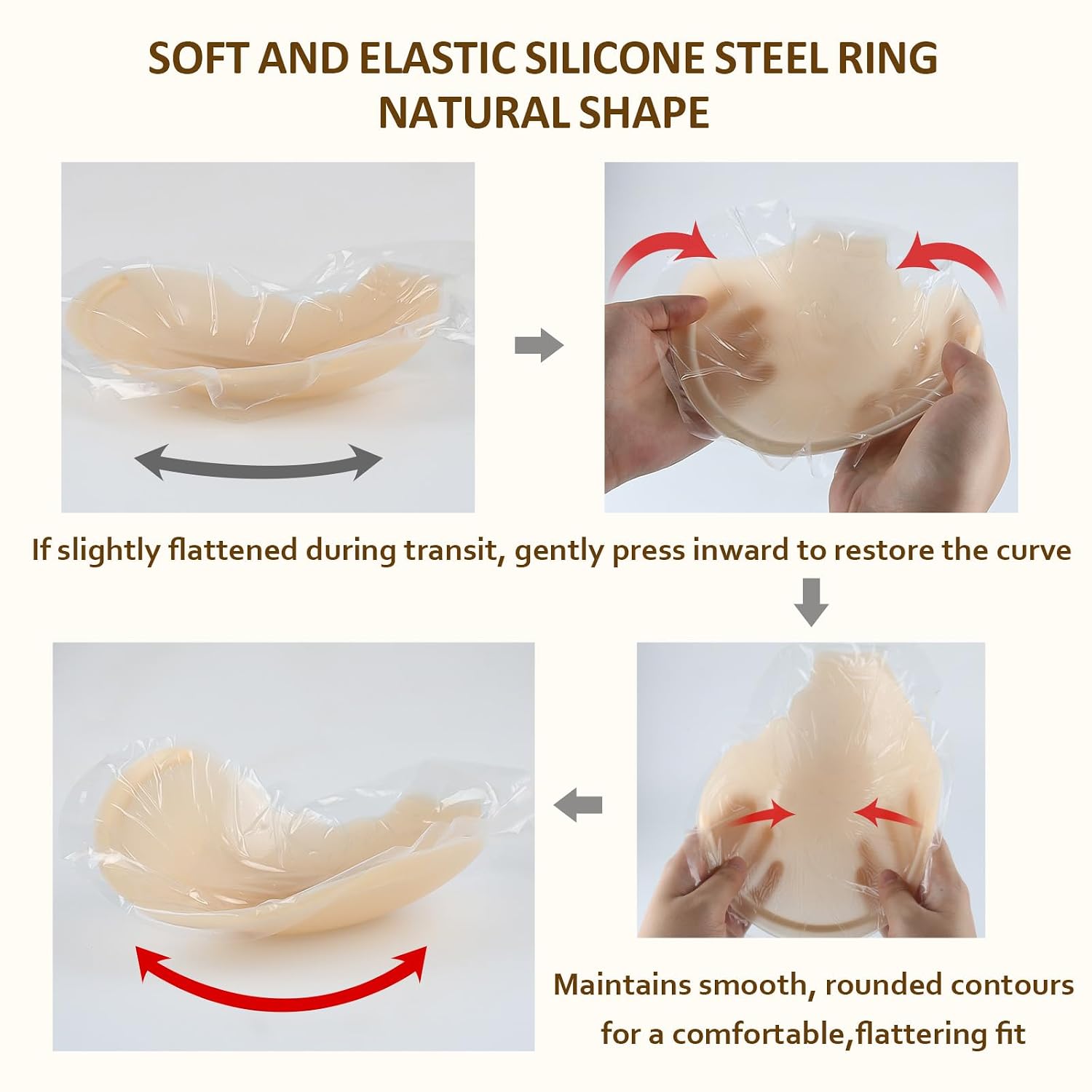 L LIONESS LUXE Backless Strapless Silicone Push-Up Bra — image 5