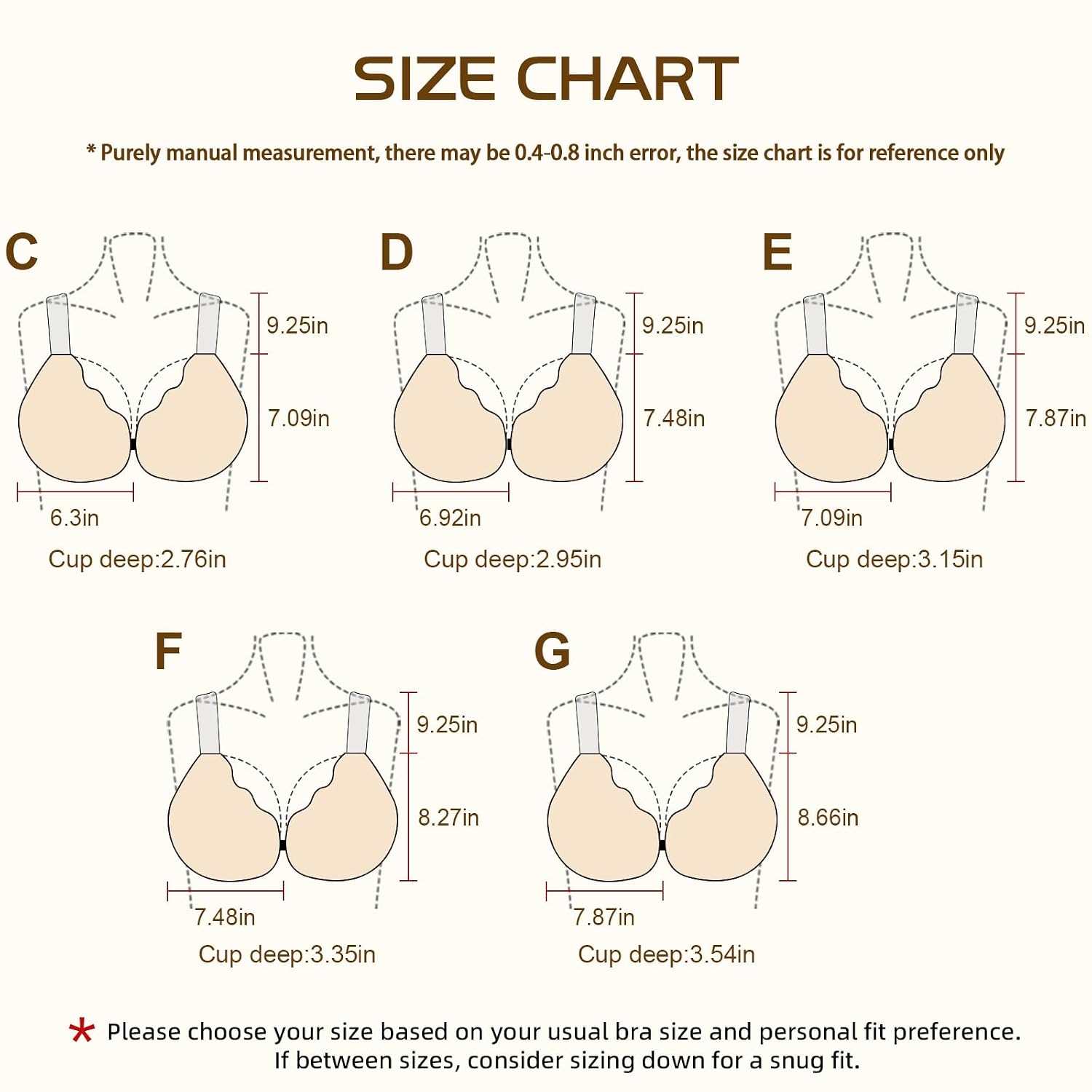 L LIONESS LUXE Backless Strapless Silicone Push-Up Bra — image 6