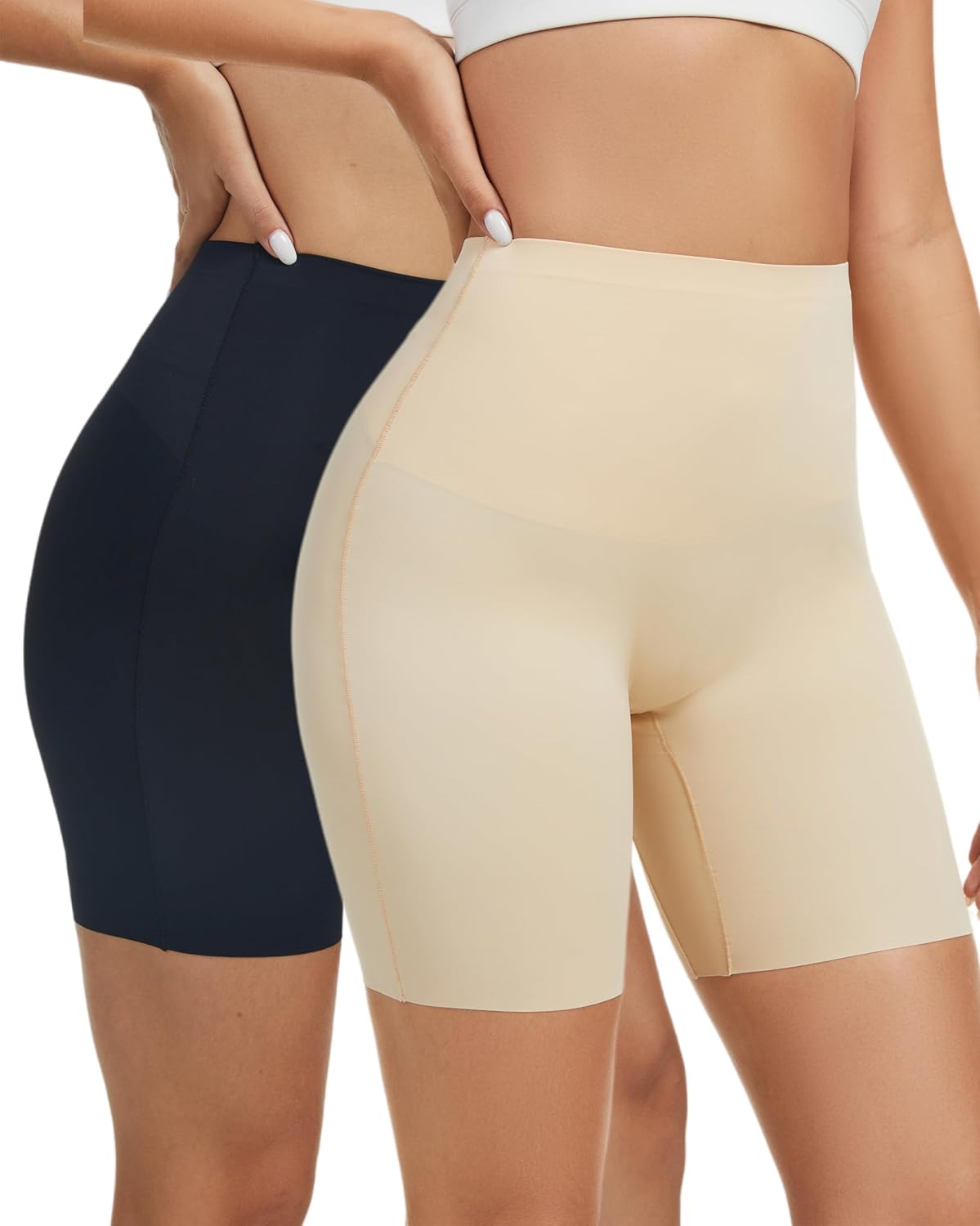 JTJFIT High Waisted Seamless Anti Chafing Shorts