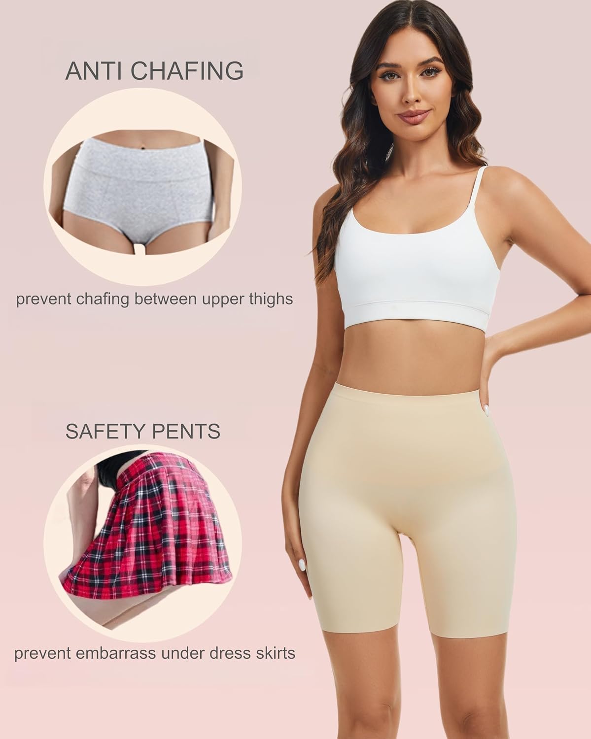 JTJFIT High Waisted Seamless Anti Chafing Shorts — image 4