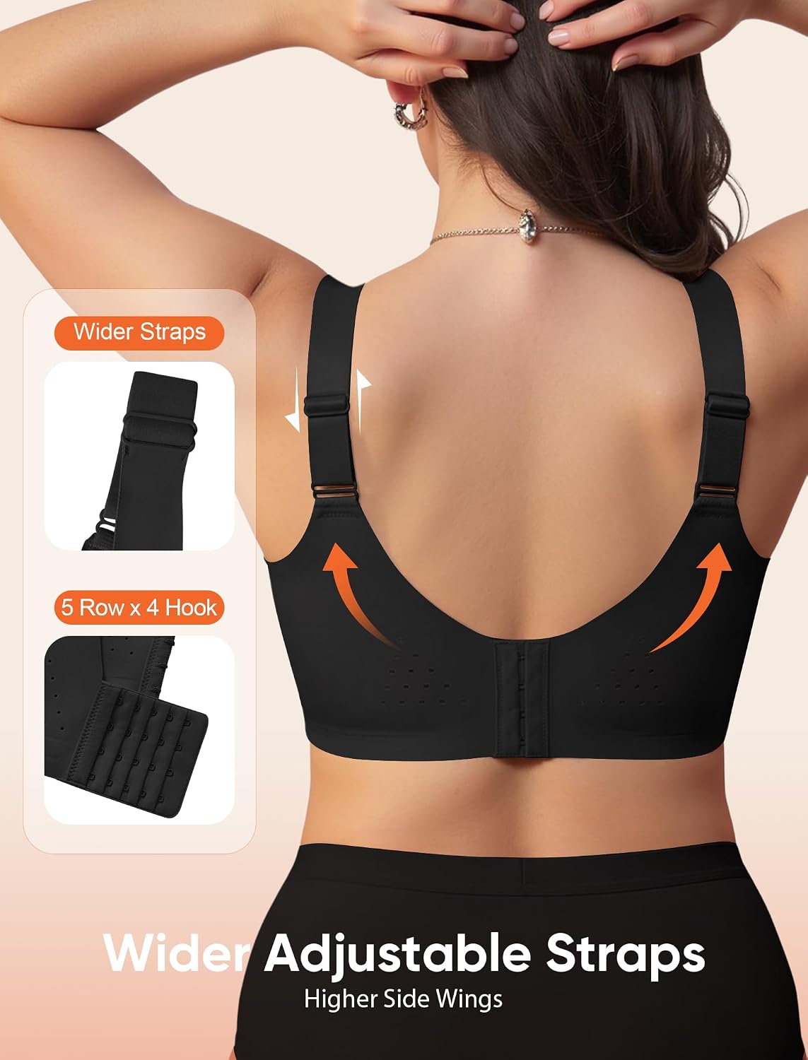 Easybunny Wireless Minimizer Bra for Women — image 3