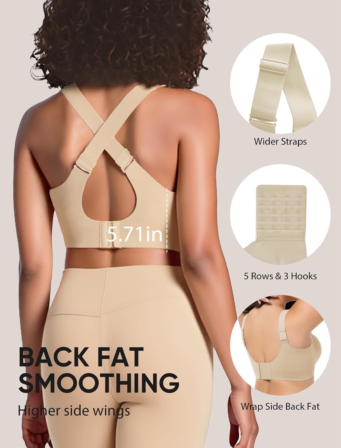 Easybunny Plus Size Wireless Minimizer Bra — image 4