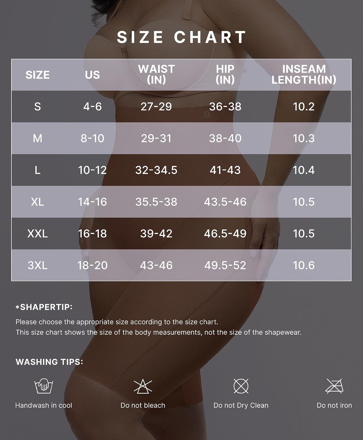 SHAPELLX High Waisted Tummy Control Shapewear Shorts — image 5