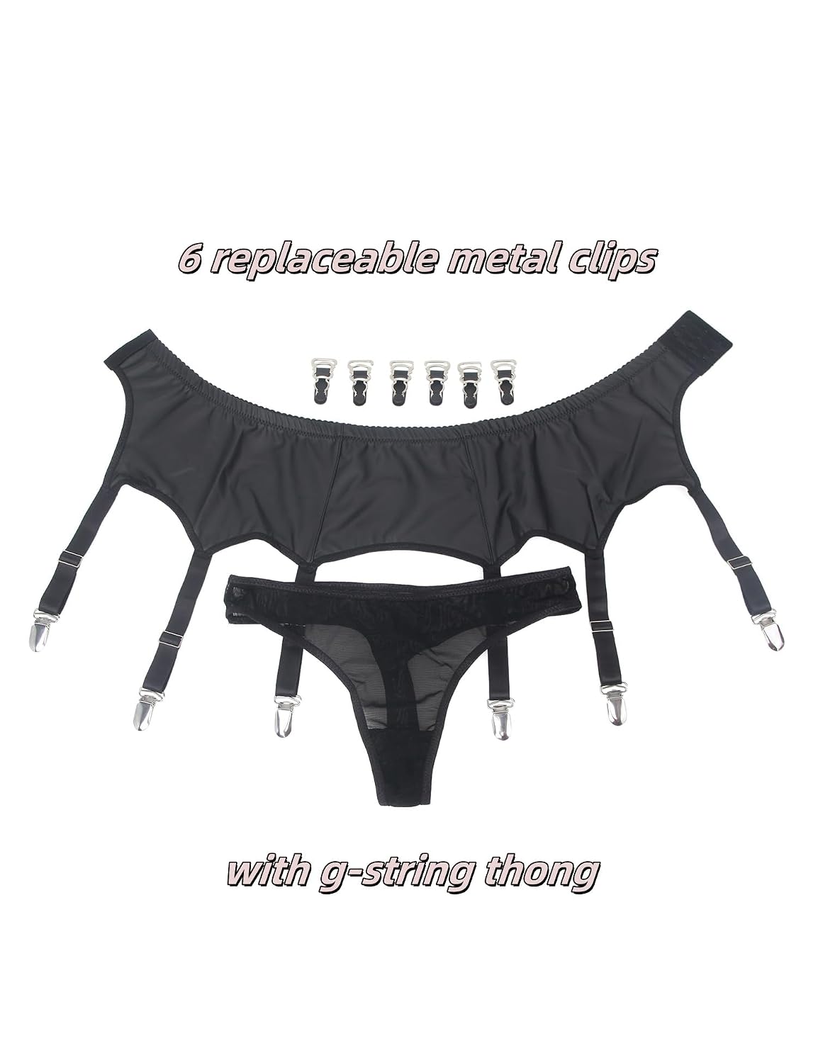 ohyeahlady Faux Leather Garter Belt — image 4