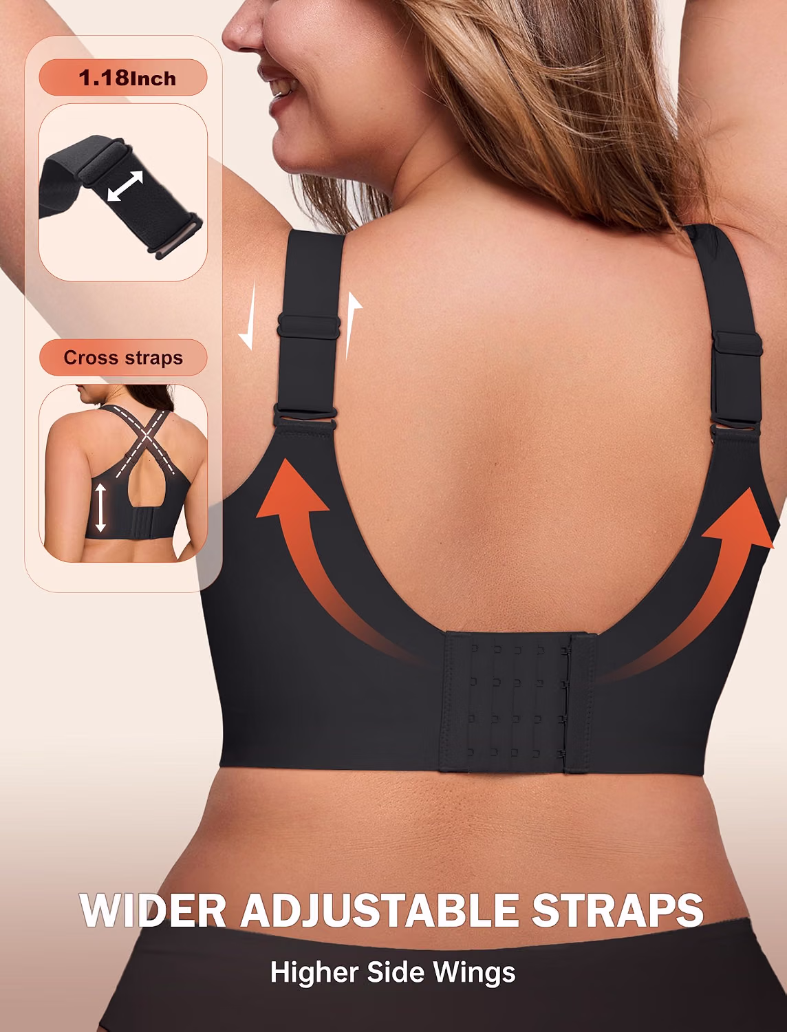 LetsJoli Jelly Bra No Underwire Push Up Supportive — image 4