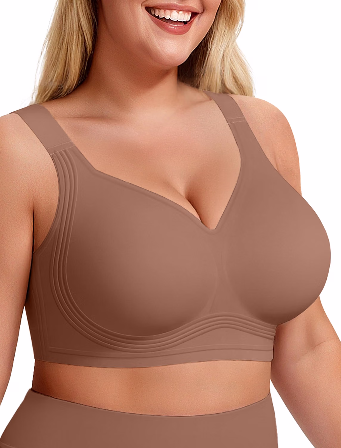 LetsJoli Jelly Bra No Underwire Push Up Supportive — image 11
