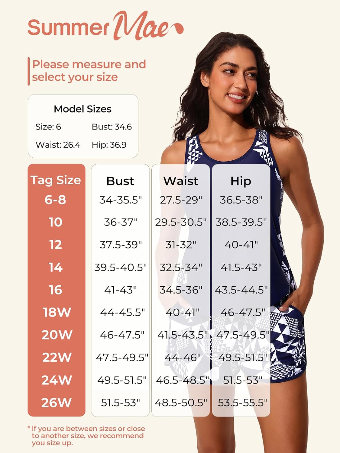 Summer Mae Blouson Tankini with Tummy Control — image 6