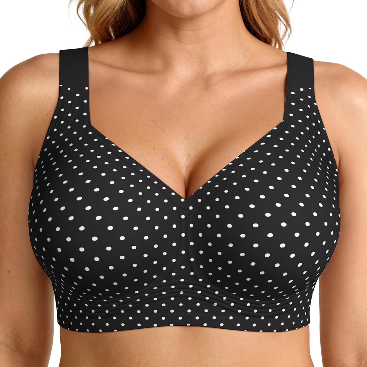 LetsJoli Women's No Underwire Push Up Bra — image 7