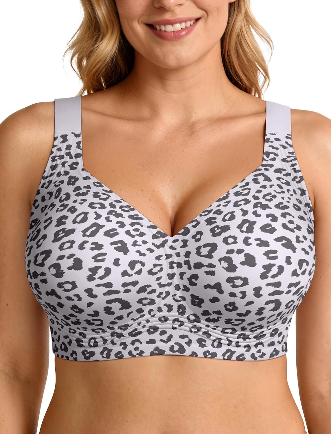 LetsJoli Women's No Underwire Push Up Bra — image 9
