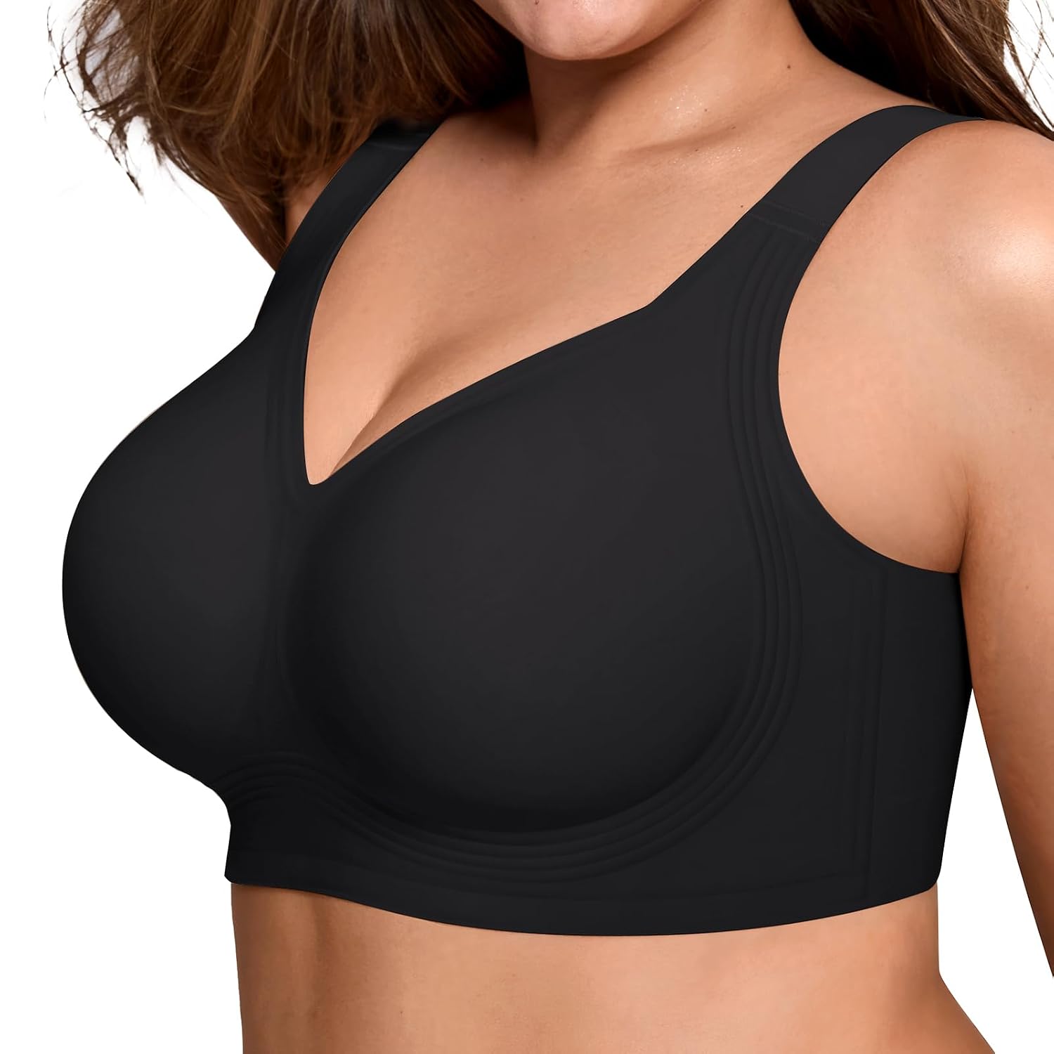 LetsJoli Women's No Underwire Push Up Bra — image 10