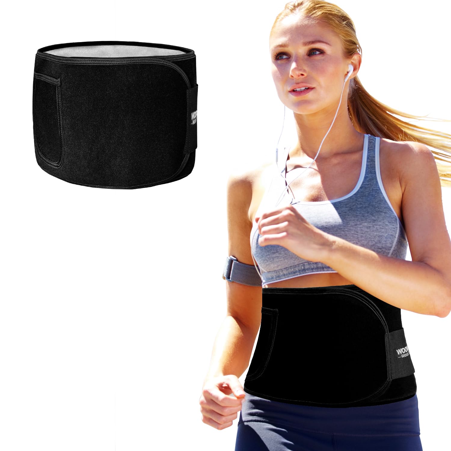Woowruier Sweat Waist Trainer Belt for Women